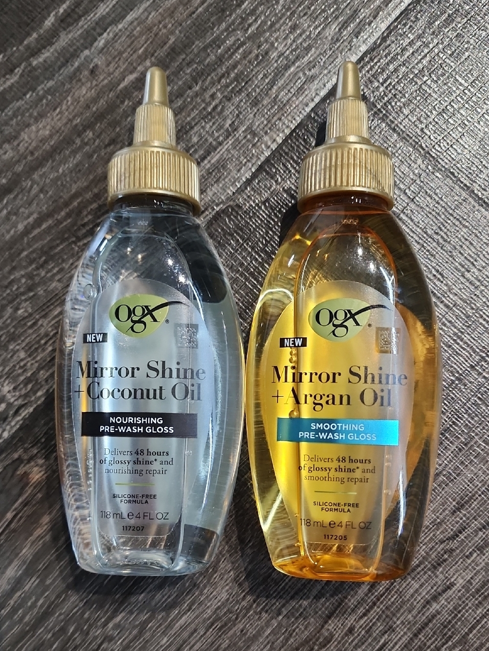 OGX Mirror Shine Pre-Wash Gloss Bundle